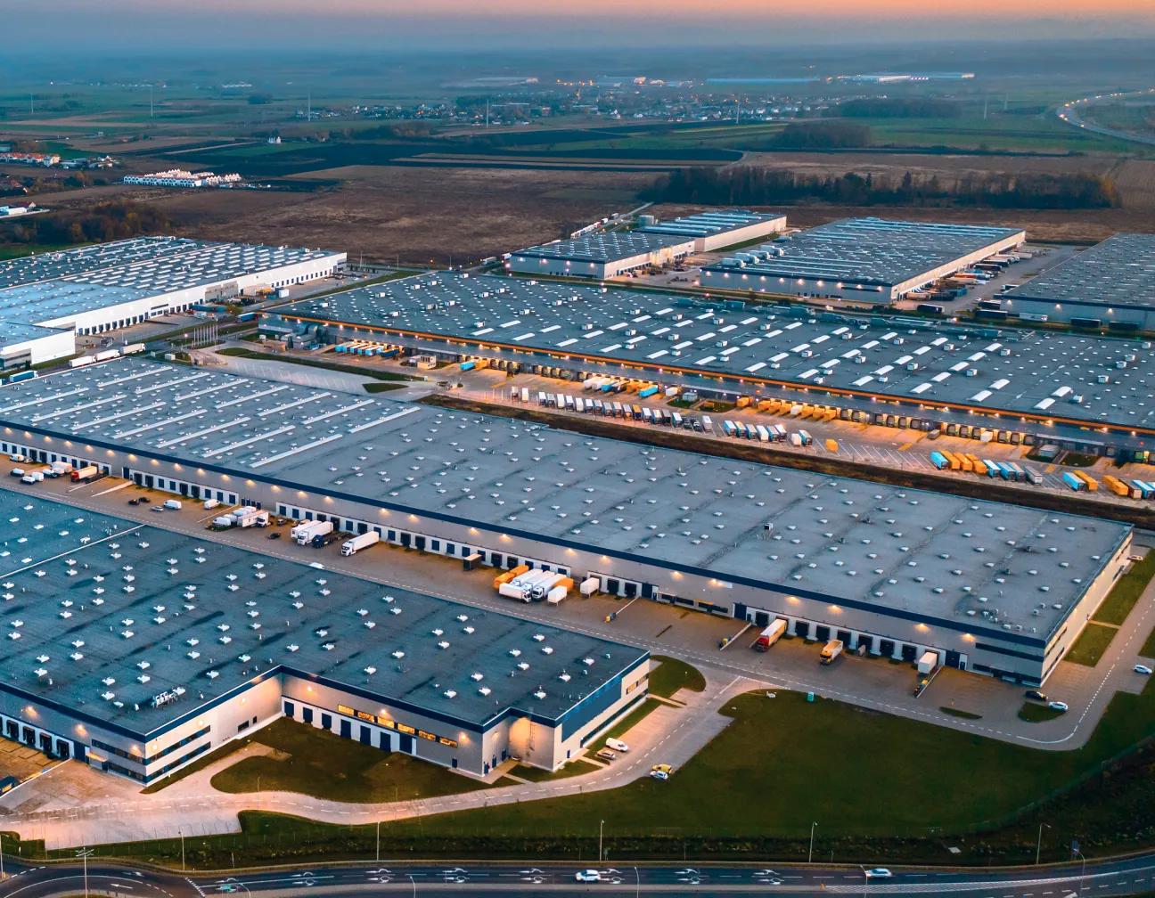 Logistics warehouse facility
